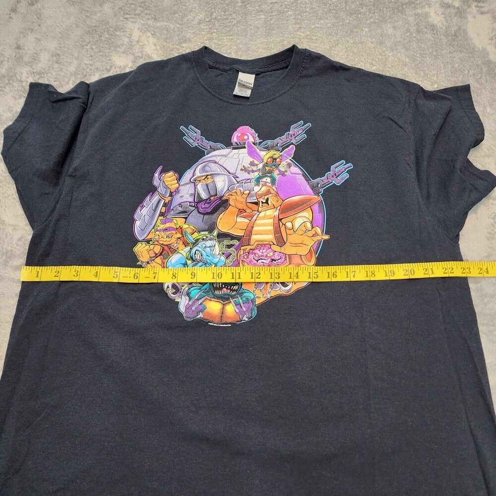 TMNT Teenage Mutant Ninja Turtles Shredder Black T-shirts Size XL - Picture 7 of 9